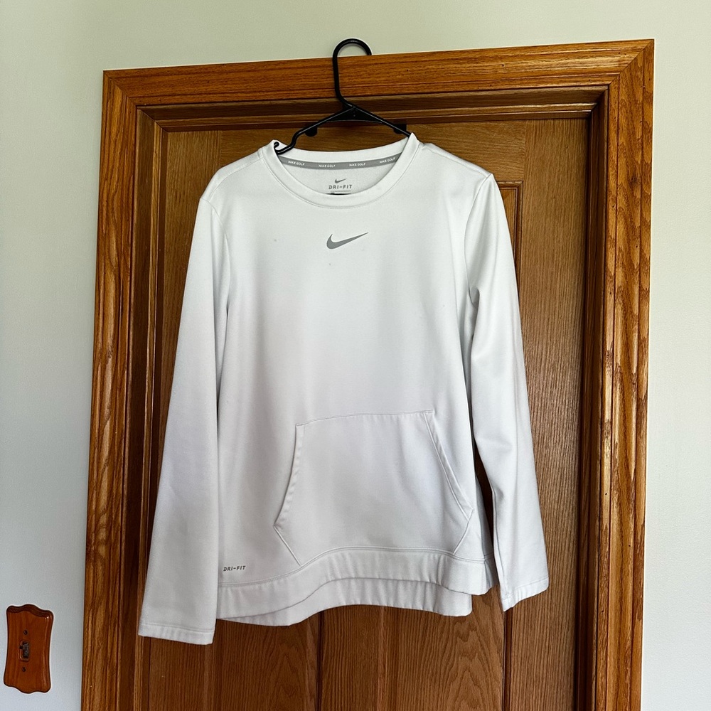 Nike White Sweatshirt
